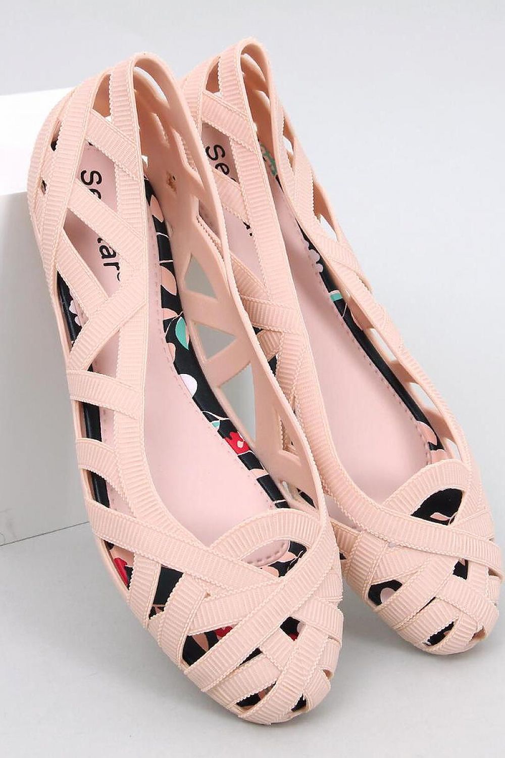 Rubber ballet flats model 195531 Inello - Lojahub Shop